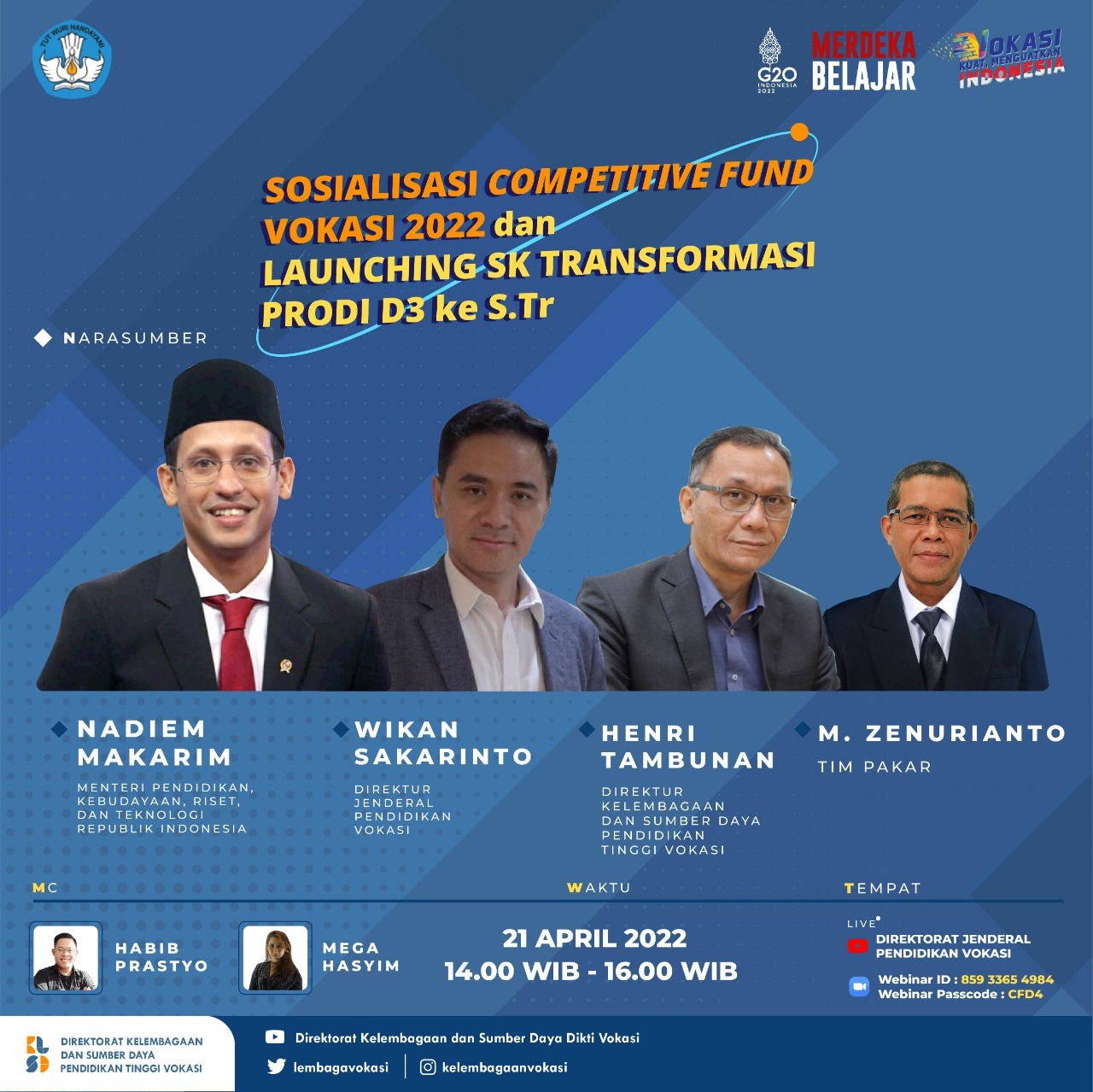 Read more about the article Ditjen Pendidikan Vokasi Terbitkan 113 SK Pembukaan Prodi Sarjana Terapan
