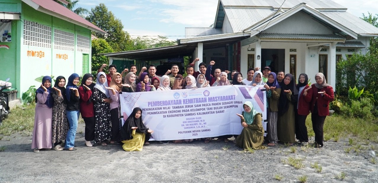 Read more about the article Dosen Poltesa Bantu Masyarakat Tingkatkan Nilai Tambah Jeruk Siam
