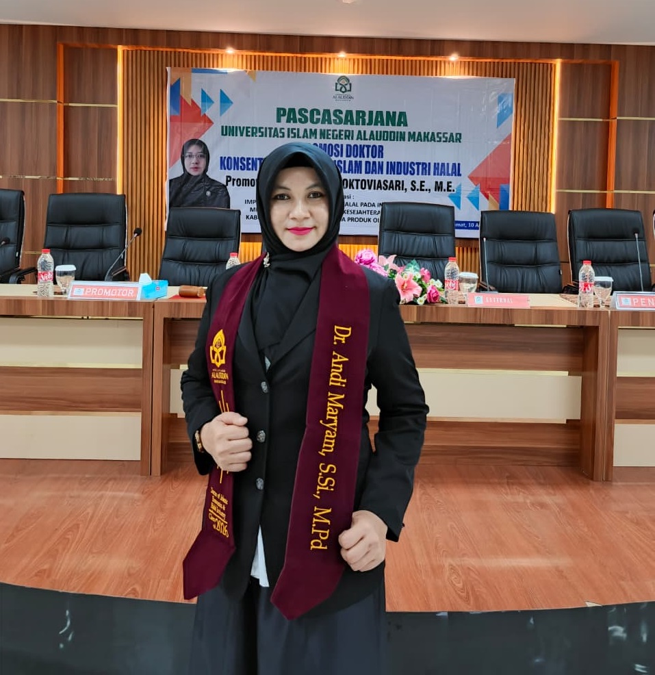 You are currently viewing Dosen Poltesa Tuntaskan Studi Doktor Dengan Riset Strategis Maqashid Syariah