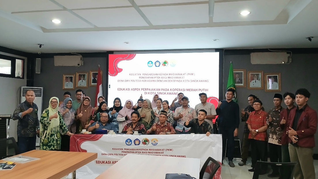 You are currently viewing Tingkatkan Kepatuhan Fiskal, Tim PKM Poltesa Edukasi Perpajakan Koperasi Merah Putih di Singkawang